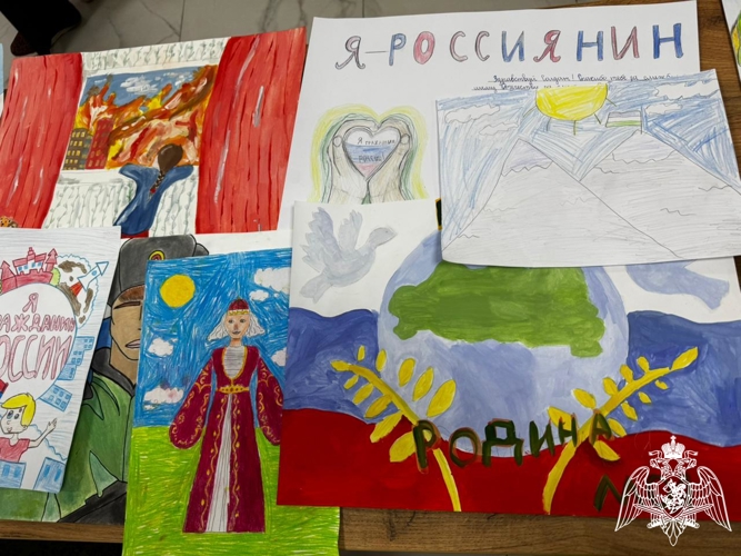 В Кабардино-Балкарии офицер Росгвардии поддержала всероссийскую акцию «Я – россиянин»