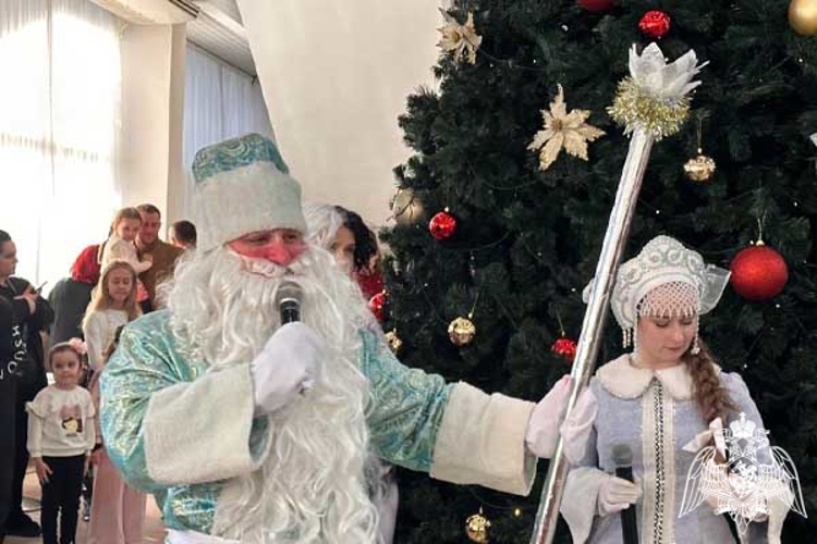 В Кабардино-Балкарии провели новогодний праздник для детей военнослужащих и сотрудников Росгвардии