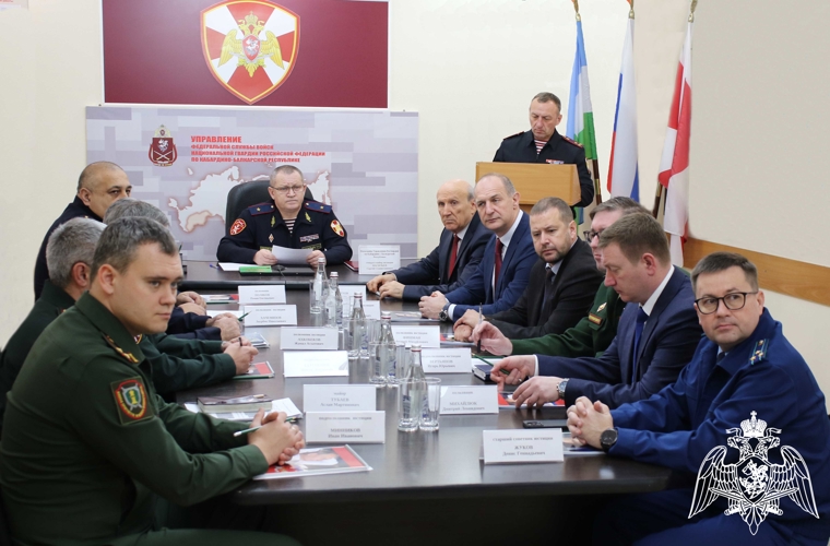 В УПРАВЛЕНИИ РОСГВАРДИИ ПО КАБАРДИНО-БАЛКАРСКОЙ РЕСПУБЛИКЕ ПОДВЕЛИ ИТОГИ СЛУЖЕБНО-БОЕВОЙ ДЕЯТЕЛЬНОСТИ ЗА 2025 ГОД