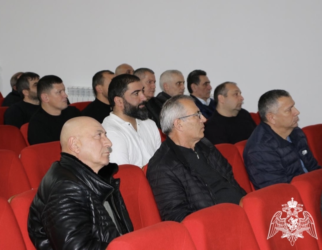 В Территориальном Управлении Росгвардии провели координационное совещание с представителями охранных структур
