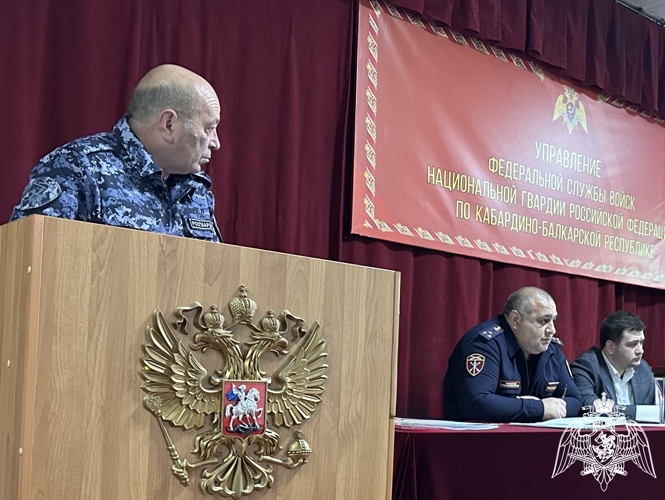 В Территориальном Управлении Росгвардии провели координационное совещание с представителями охранных структур