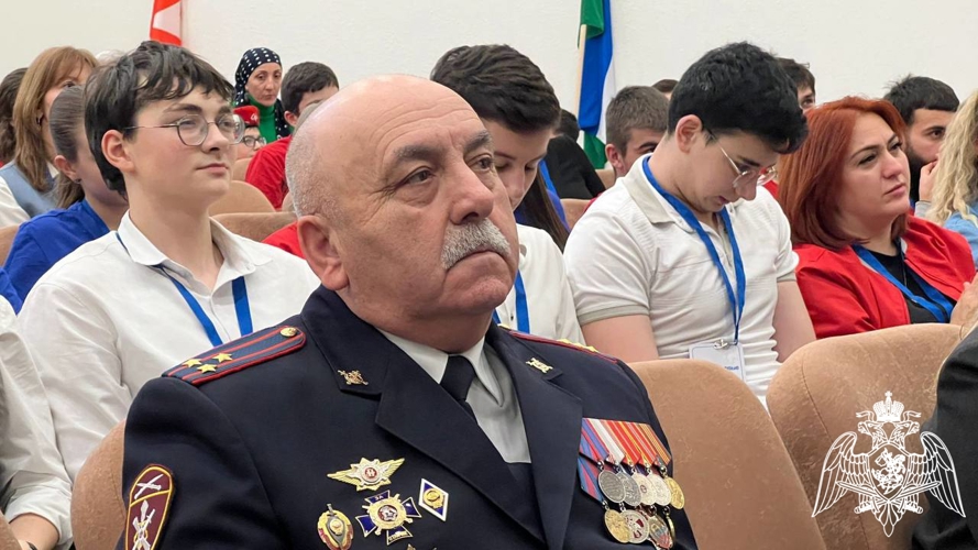 В Кабардино-Балкарии ветеран Росгвардии принял участие в региональном форуме 