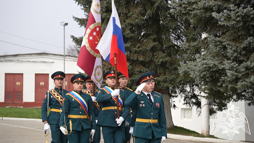 Новобранцы Росгвардии приняли военную присягу в Кабардино-Балкарии