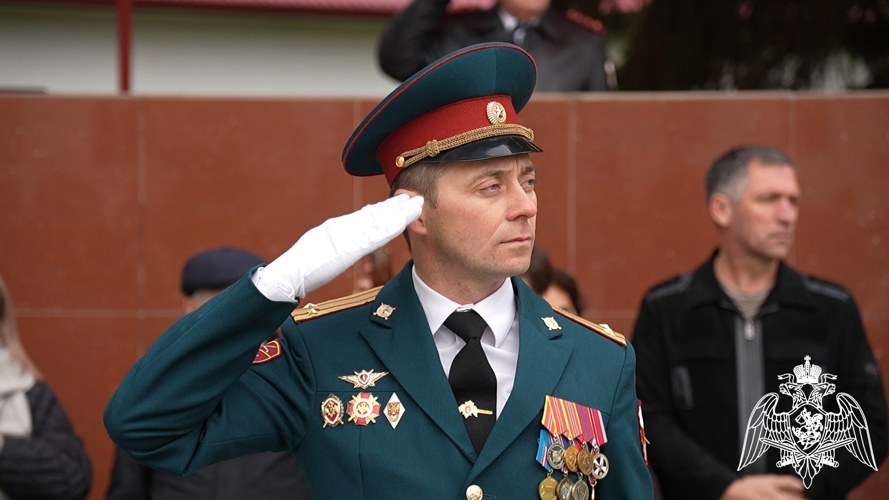 Новобранцы Росгвардии приняли военную присягу в Кабардино-Балкарии