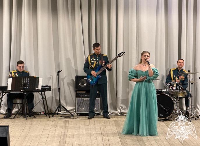 В Нальчике состоялся концерт ансамбля песни и пляски Северо-Кавказского ордена Жукова округа Росгвардии