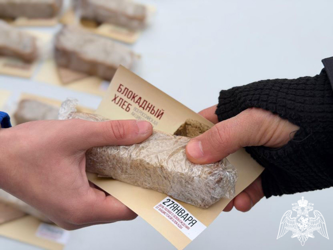 Росгвардейцы Кабардино-Балкарии присоединились к акции «Блокадный хлеб»