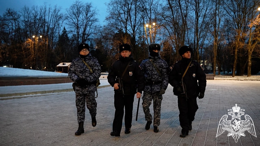 Росгвардия обеспечила правопорядок в новогоднюю ночь в Кабардино-Балкарии