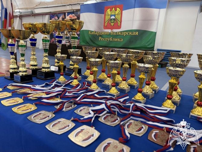 Чемпионат Северо-Кавказского округа Росгвардии по рукопашному бою завершился в Кабардино-Балкарии