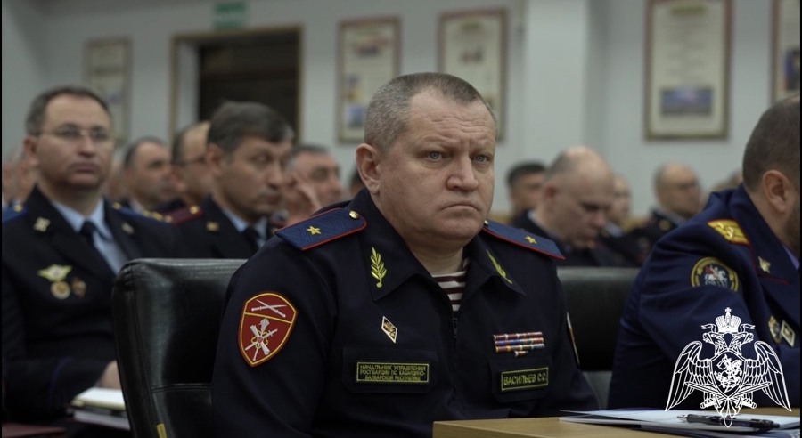 Начальник Управления Росгвардии по Кабардино-Балкарской Республике принял участие в расширенном заседании коллегии МВД региона