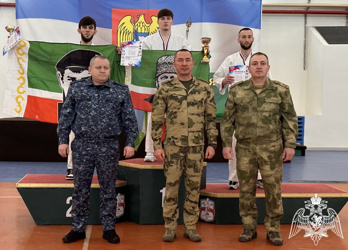 Чемпионат Северо-Кавказского округа Росгвардии по рукопашному бою завершился в Кабардино-Балкарии