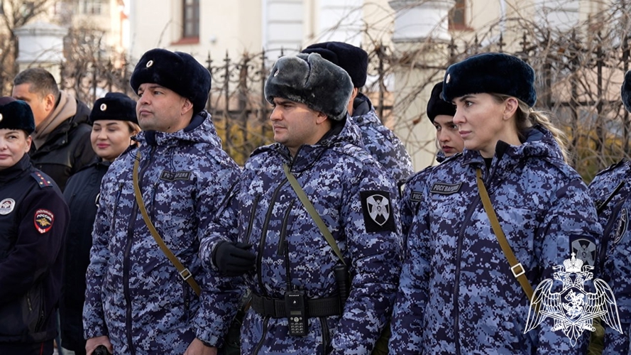 В Кабардино-Балкарии росгвардейцы обеспечили правопорядок и безопасность граждан в Рождество Христово