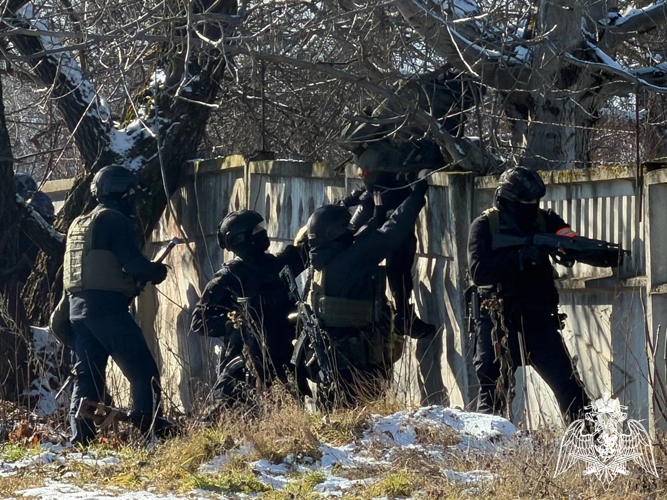 ​ В Управлении Росгвардии по Кабардино-Балкарской Республике прошла комплексная тренировка