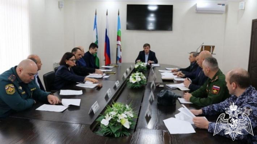 В Кабардино-Балкарии представители Росгвардии приняли участие в совещаниях по безопасности образовательных учреждений 