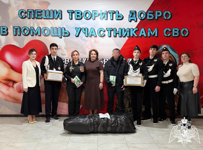 Росгвардейцы приняли участие в патриотическом мероприятии в Кабардино-Балкарии