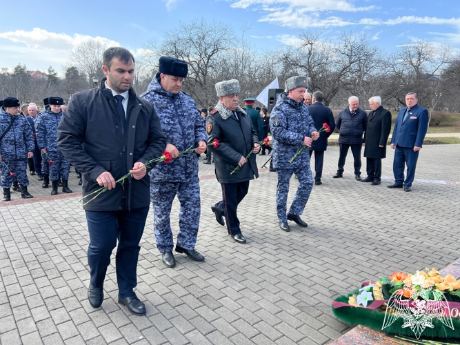 Представители Росгвардии почтили память воинов-интернационалистов в Кабардино-Балкарии