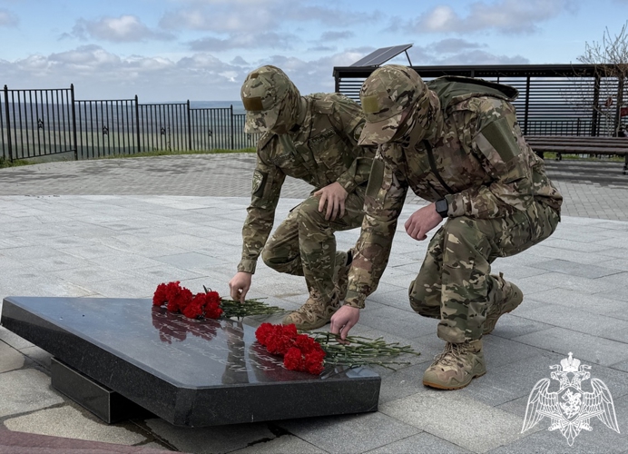 В Кабардино-Балкарии представители Росгвардии присоединились к акции «Диктант Победы»