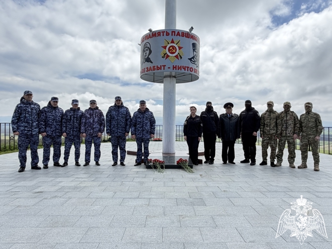 В Кабардино-Балкарии представители Росгвардии присоединились к акции «Диктант Победы»