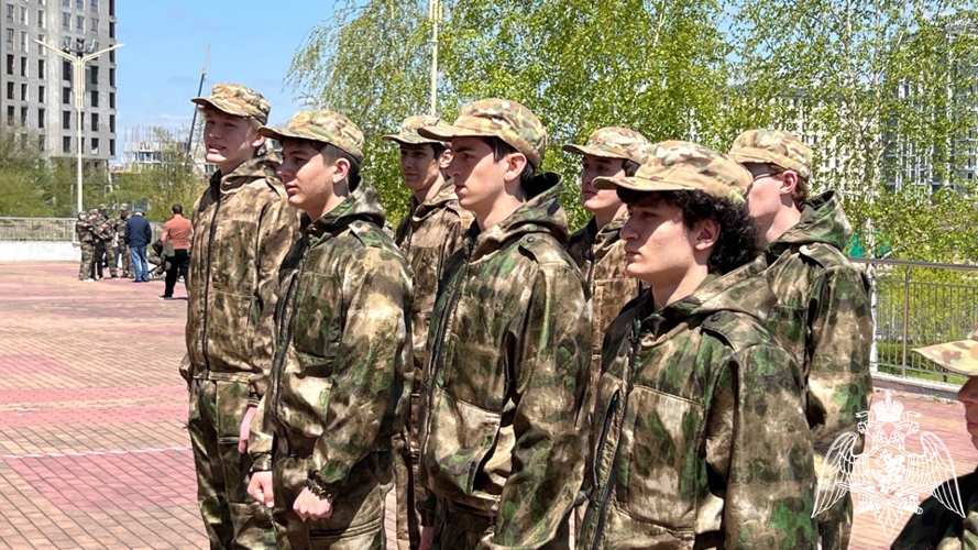В Кабардино-Балкарии сотрудники Росгвардии оказали содействие в организации муниципального этапа игры «Зарница 2.0»