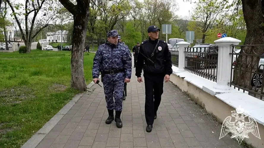В Кабардино-Балкарии росгвардейцы обеспечили безопасность при проведении первомайских мероприятий