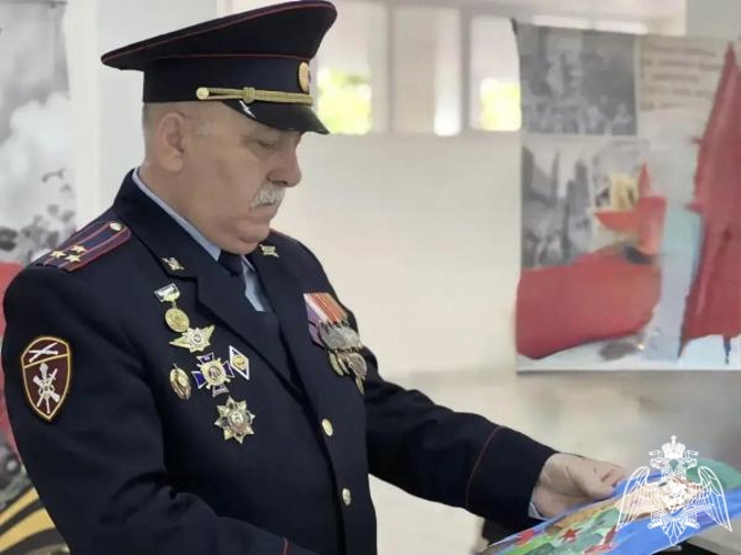 В преддверии Дня Победы росгвардейцы приняли участие в патриотической акции 