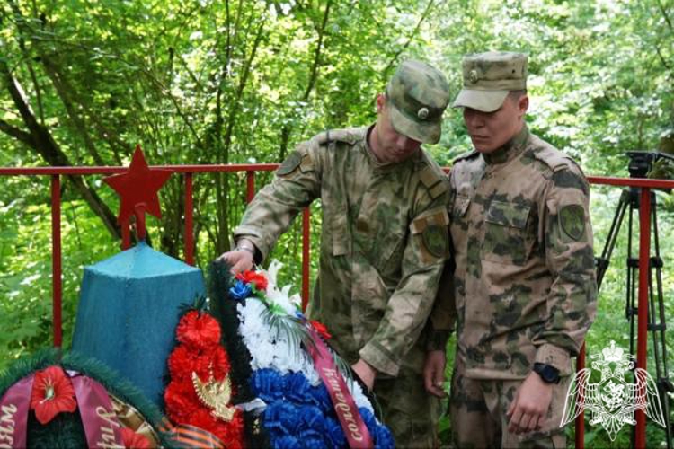 В Кабардино-Балкарии росгвардейцы почтили память героя Великой Отечественной войны