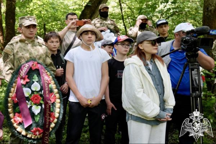 В Кабардино-Балкарии росгвардейцы почтили память героя Великой Отечественной войны