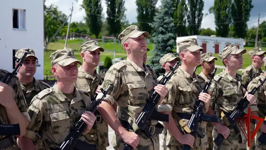 Новобранцы Росгвардии приняли Военную присягу в Кабардино-Балкарии