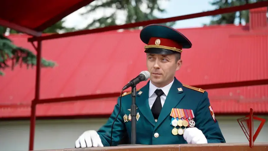 Новобранцы Росгвардии приняли Военную присягу в Кабардино-Балкарии