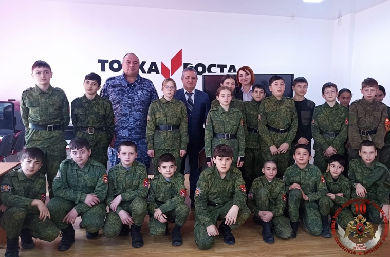 Росгвардейцы провели в патриотические мероприятия в Эльбрусском районе