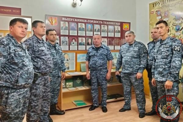 В Кабардино-Балкарии росгвардейцы организовали памятную встречу, посвященную генералу армии Ивану Яковлеву