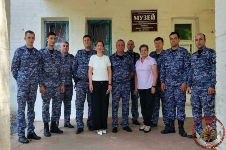 В Кабардино-Балкарии росгвардейцы организовали памятную встречу, посвященную генералу армии Ивану Яковлеву