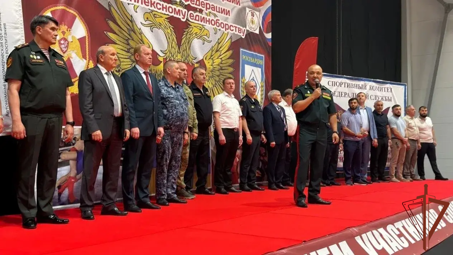 Чемпионат Росгвардии по комплексному единоборству стартовал в Кабардино-Балкарии