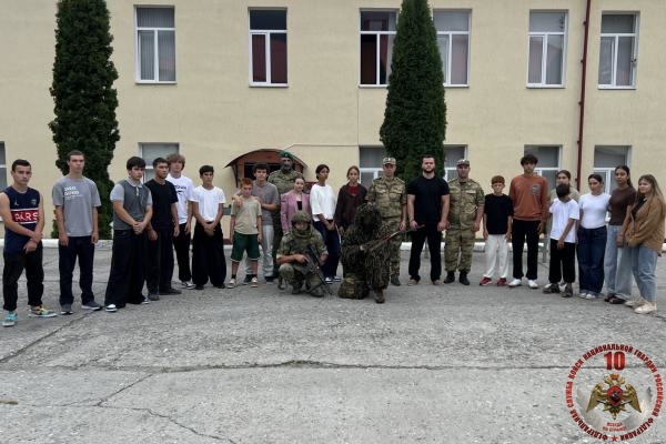 Ведомственная акция «Каникулы с Росгвардией» продолжается в Кабардино-Балкарии