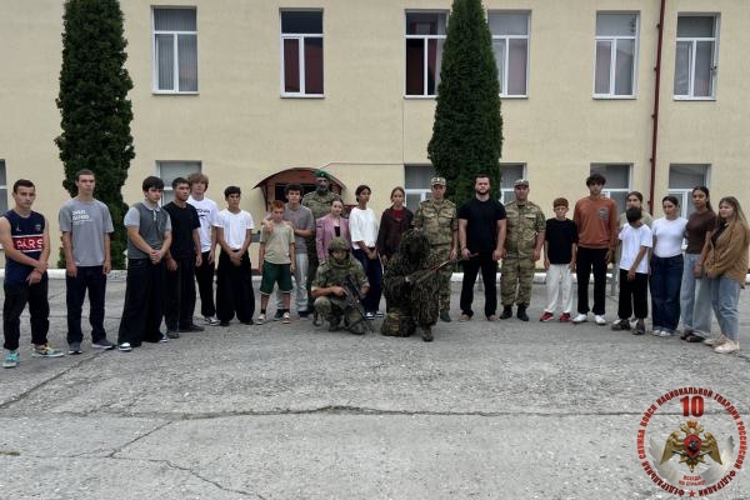 Ведомственная акция «Каникулы с Росгвардией» продолжается в Кабардино-Балкарии