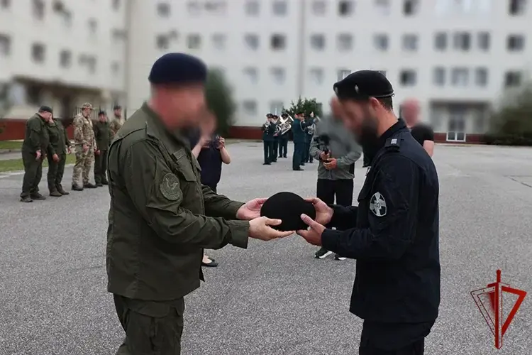 Испытания на право ношения геральдического знака ОМОН прошли на Северном Кавказе