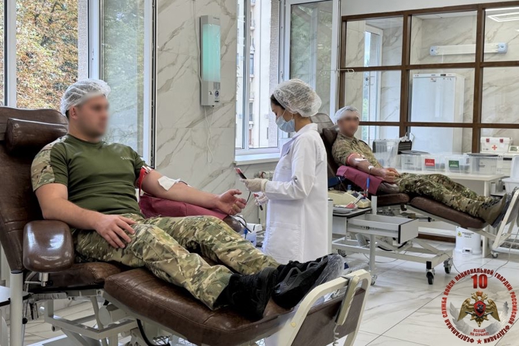 В Кабардино-Балкарии сотрудники Росгвардии стали участниками акции «От сердца к сердцу»