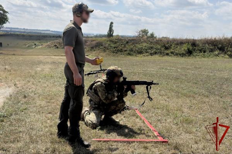 В Кабардино-Балкарии прошли испытания на право ношения геральдического знака СОБР Росгвардии