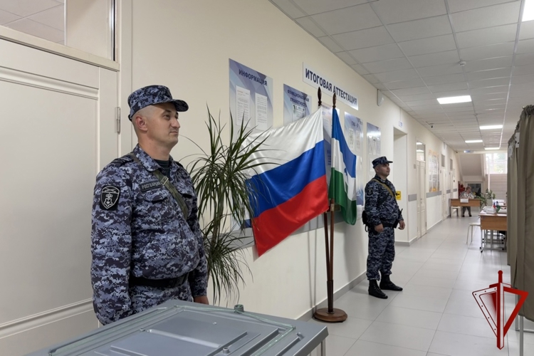 В Кабардино-Балкарии росгвардейцы обеспечили безопасность Единого дня голосования 
