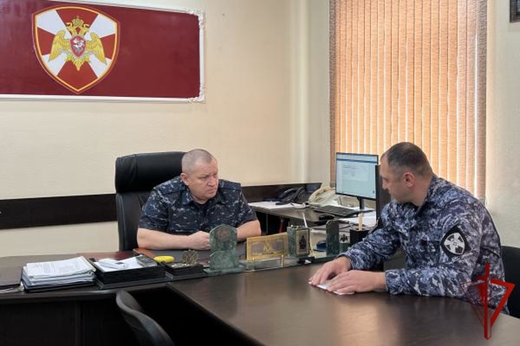В Кабардино-Балкарии руководитель регионального Управления Росгвардии провел личный прием граждан