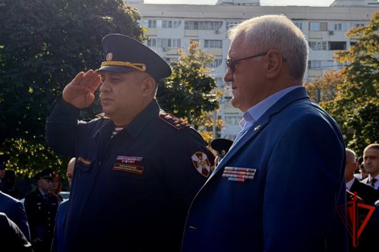 В Кабардино-Балкарии представители Росгвардии приняли участие в памятном митинге