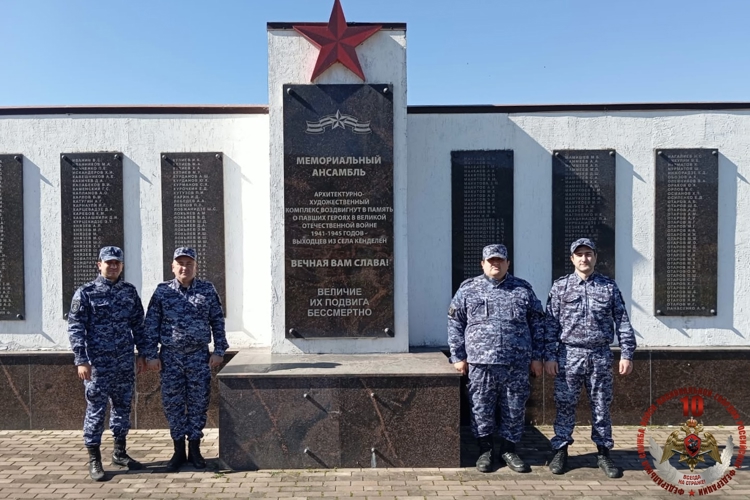 Всероссийская акция Росгвардии «На страже памяти» прошла в Кабардино-Балкарии